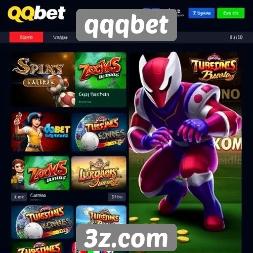 Jogos disponíveis no qqqbet e suas categorias