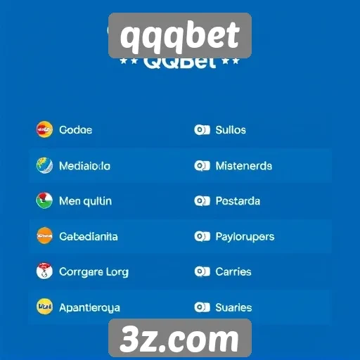 Métodos de pagamento aceitos no qqqbet